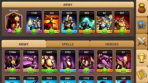 Heroes and Magic (mobile) | TNT | Which units and Spells can be rewarded from Slayer Chest Arena 30