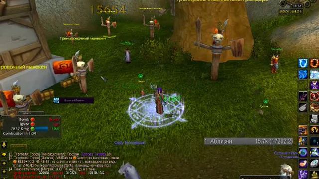 Обзор аддонов Сombustionhelper и Nugranning.(Visepoint)