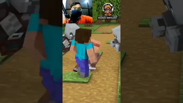 MINECRAFT ON 1000 PING with Pillager Raid - Monster School Minecraft Animation смотреть онлайн