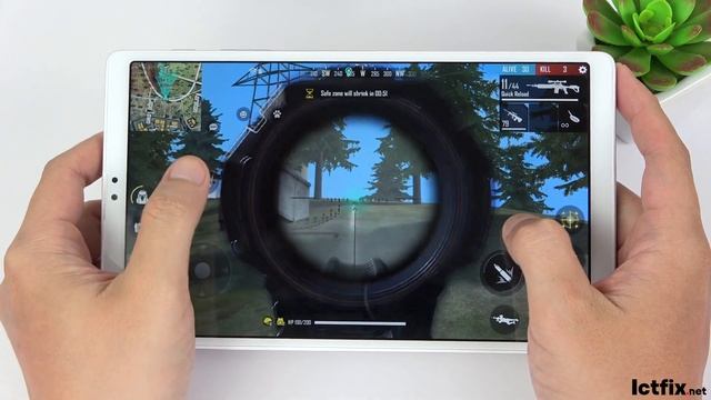 Samsung Galaxy Tab A7 Lite Free Fire Gaming test | Mediatek MT8768T, 3 GB RAM смотреть онлайн