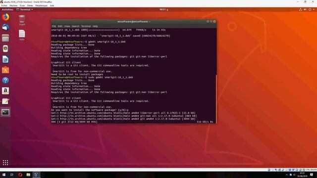 How to Install SmartGit 18.1 on Ubuntu 18.04 смотреть онлайн