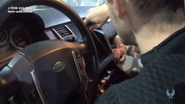 Рестайлинг мультимедия в стиле "Tесла" для Land Rover Range Rover Sport L320 2010г. смотреть онлайн