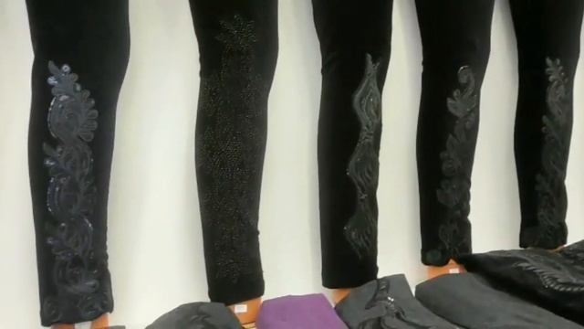 Турецкие Лосины с нежным начесом и Мехом с Вышивкой