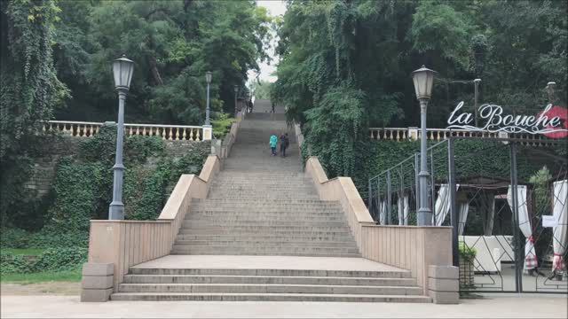 Каменная лестница в Таганроге