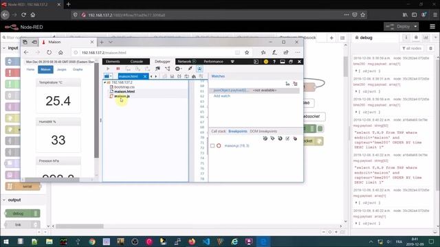 Utiliser Nodered InfluxDB NGINX jmWebApp смотреть онлайн