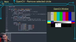 OpenCV Remove selected circles from image