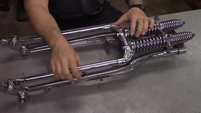 Harley "I Beam" Springers - How to tell the difference. смотреть онлайн