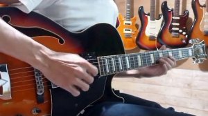 Demo Guitar Ibanez AG-75 BS Original Made In China