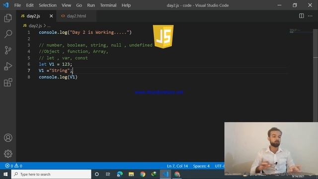 Day 2 : JavaScript Data Types & Math Object | 30 Days of JavaScript | Muhammad Abubakar Zorrain