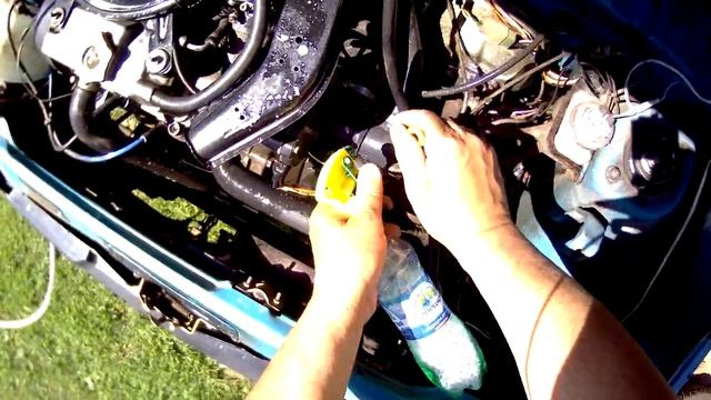 Мойка двигателя атомобиля Ока смотреть онлайн