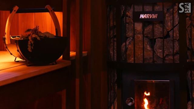 Баня с печью Harvia Legend смотреть онлайн