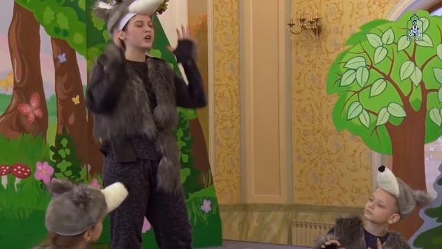 "Приключения Красной Шапочки и ее друзей" Пасхальный спектакль воспитанниц детского приюта смотреть онлайн