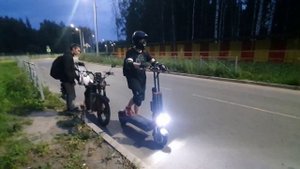 Замеры электросамокатов 0-60км/ч 0-100км/ч по dragy