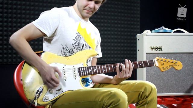 FENDER 68 Stratocaster Heavy Relic & Lukáš Chromek смотреть онлайн