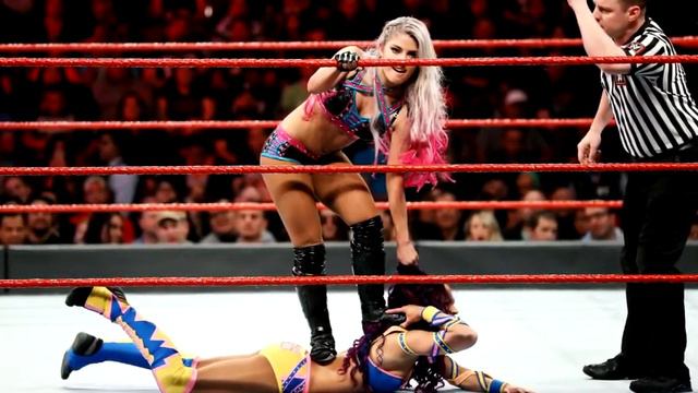 WWE WrestleMania 34. Дневник Джеки. Алекса Блисс vs Ная Джекс смотреть онлайн