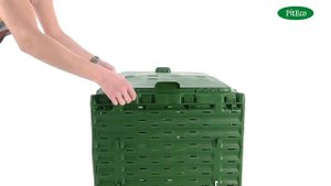 Как собрать компостер Piteco зеленый