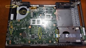 Asus K53 не включается не заряжается