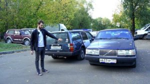 Volvo 740 и Volvo 940, пара легендарных кирпичей.
