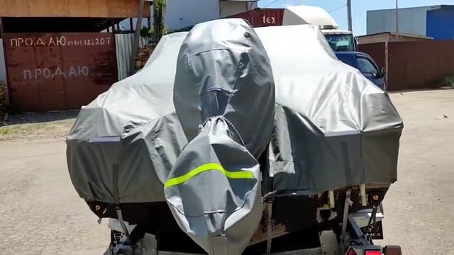 Тент на катер BUSTER XXL наш сайт tentnalodku.ru #boatcover смотреть онлайн