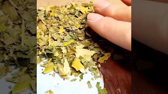 Поделка из сухих листьев? #поделки #листья #детскиеподелки #осень #игры #дети #развитие #творчество