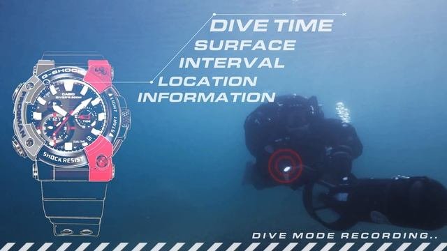G-SHOCK GWF-A1000 FROGMAN DIVERS WATCH