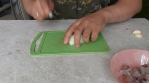 Простая и вкусная закуска из окуня речного за пару минут
