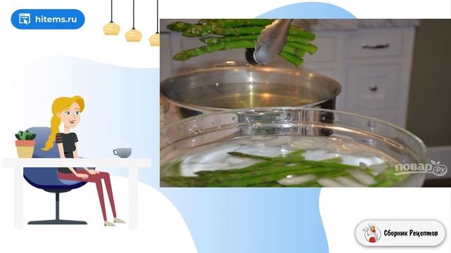 Салат со спаржей орехами и фетой. Рецепты простых блюд