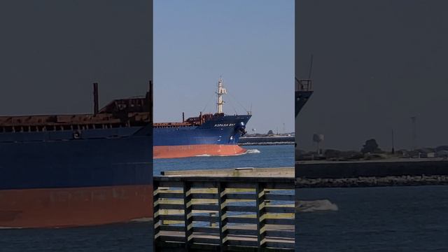 Chesapeake Bay, VA #cargoship #maritime #transporter  #containership #instaship #shipspotting #ship