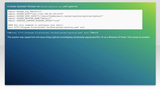 Docker Compose Up gives "The system cannot find the file specified." error смотреть онлайн