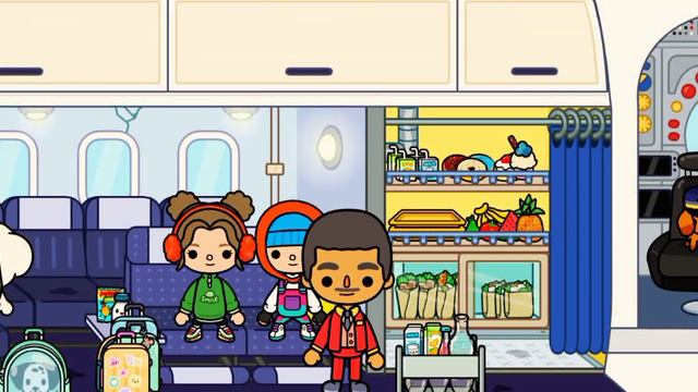 едем в Альпы, дома очень сильно холодно / toca live World/ girl toca смотреть онлайн