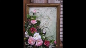 Картины из искусственных цветов фото  Картины из искусственных цветов