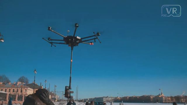 Как мы снимаем видео 360 с коптера.