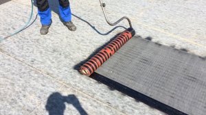 Монтаж наплавляемой гидроизоляции на ПирроБитум