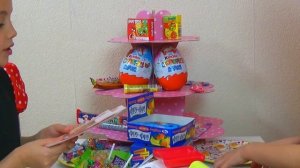 Играем в СУПЕРМАРКЕТ КОНФЕТ. Касса. Много конфет. Детский канал Расти вместе с нами.