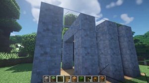 Stone and Glass House - A Simple Minecraft Tutorial