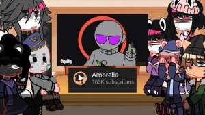 || Piggy characters reacts to player || Lazy || A bit of My AU || Gacha Club