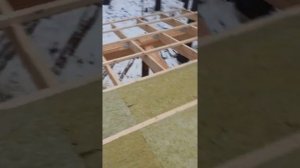 Утепление мансардной кровли. Контрутепление поверх стропил