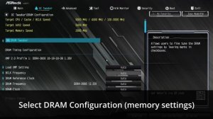 How to enable XMP/DOCP