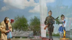 У вечного огня. Лариса Некрасова. аранж. О.Кравцова.исп. Ю.Селиверстова..mp4