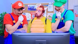 Братья Супер Марио поменялись телами с принцессами! Как стать Супер Марио! Боузетта в реальной жизн