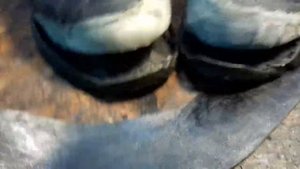Ремонт кроссовок мэрэлл.Repairing Merrell's sneakers.