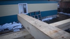 Продолжаем строить крышу. "Обвязка"