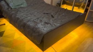 Парящая кровать LED подсветкой 