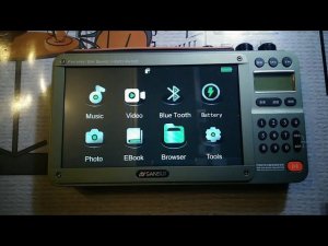 #3 Обзор мультимедийных функций SANSUI F51 (музыкальный плеер)