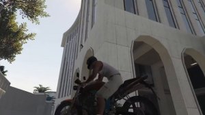 ТРЮКИ И ПРИКОЛЫ НА МОТОЦИКЛЕ ГТА 5 █ GTA 5
