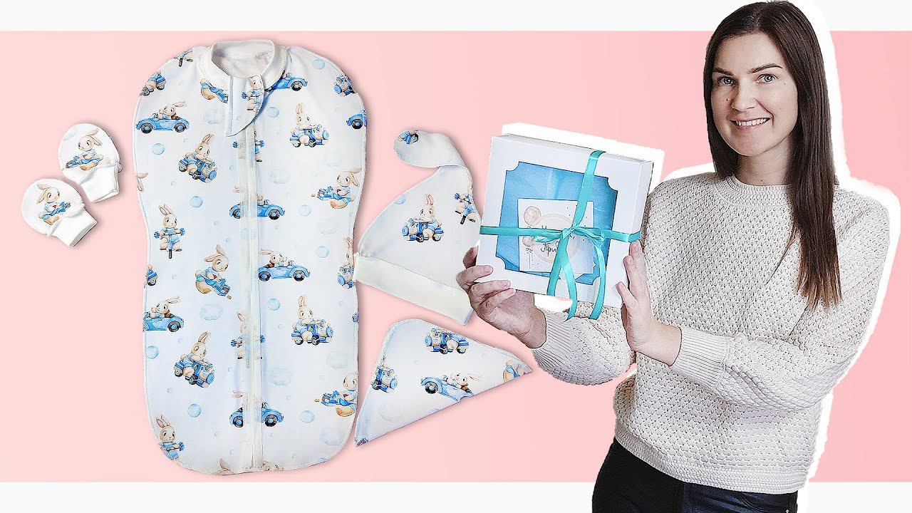 ЕВРОПЕЛЕНКА КОКОН на молнии для новорожденного. ВОТ ТАК ПОДАРОК! смотреть онлайн