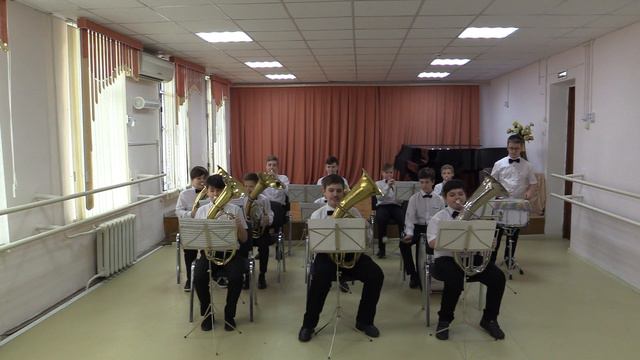 ДШИ №10 им  В В Магдалица  Ансамбль духовых инструментов  Номинация   коллективное музицирование.