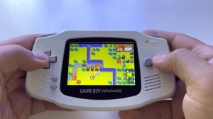 Advance Wars 2 | Gameboy Advance (IPS display) gameplay