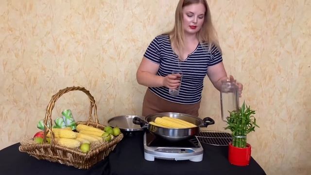 Кукуруза на пару в посуде iCook смотреть онлайн