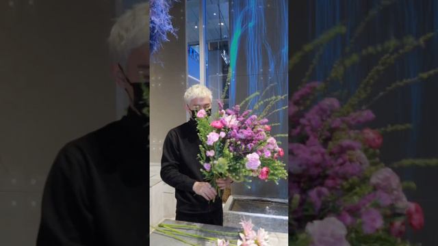 Make a Misty Forest French Bouquet 💐 Pink Orange bouquet French bouquet @bouquet смотреть онлайн